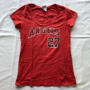 Mike Trout Angels shirt